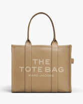 The Leather Large Tote Bag Camel