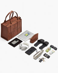 The Leather Large Tote Bag Camel