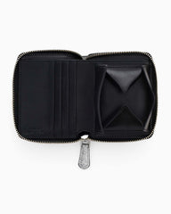 The Coated Glitter Everyday Slim Compact Wallet Silver