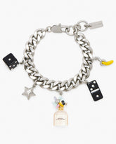 Perfect Charm Bracelet Silver/Pink Multi