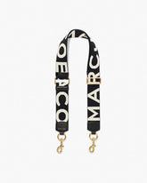 The Logo Webbing Strap Black/White
