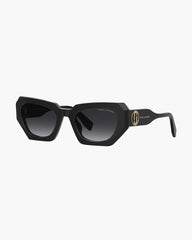 The J Marc Cat Eye Sunglasses Black