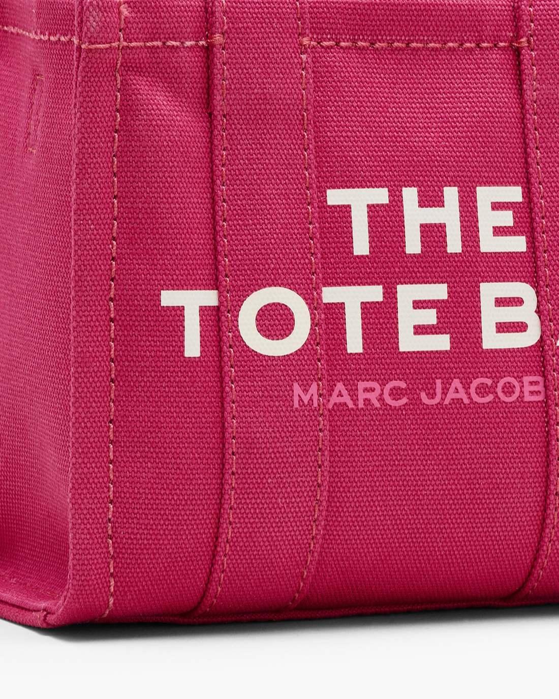 The Canvas Crossbody Tote Bag Raspberry Pink