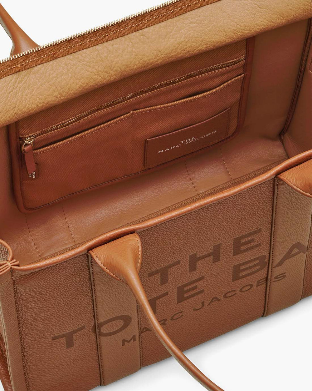 The Leather Large Tote Bag Argan Oil