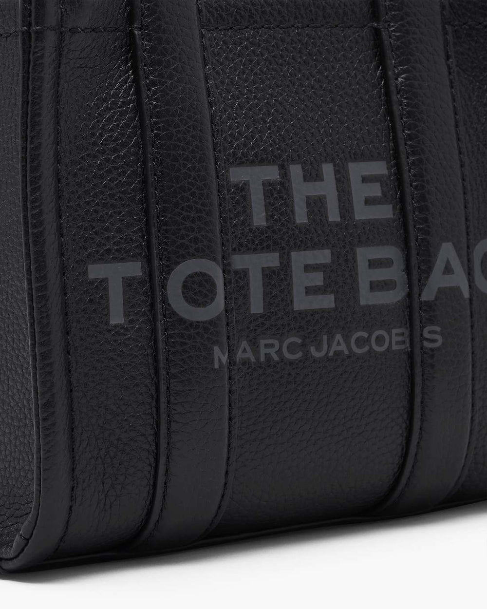 The Leather Crossbody Tote Bag Black