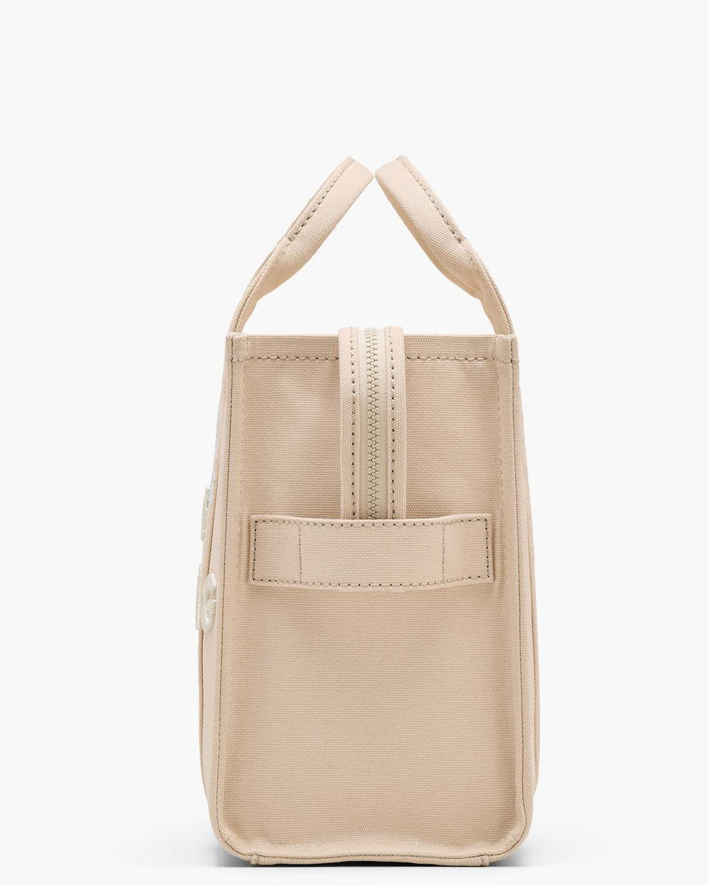 The Daisy Script Canvas Medium Tote Bag Cloud White Multi