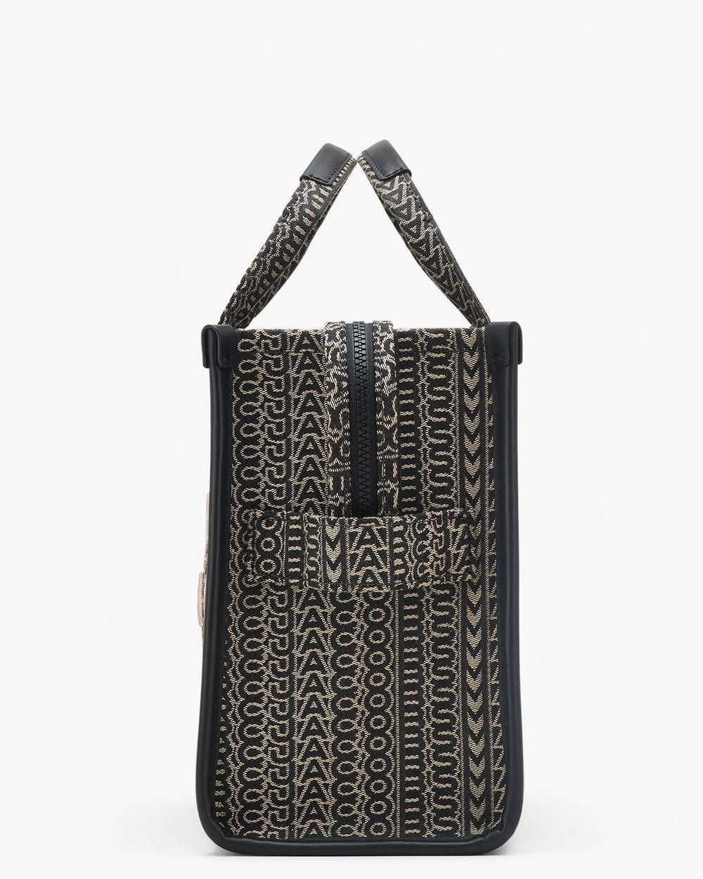 The Monogram Jacquard Medium Tote Bag Beige Multi