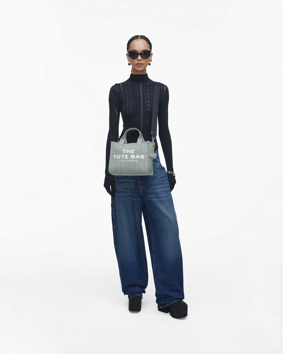 The Canvas Small Tote Bag Wolf Grey