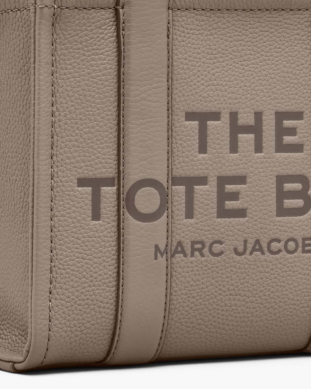 The Leather Small Tote Bag Cement