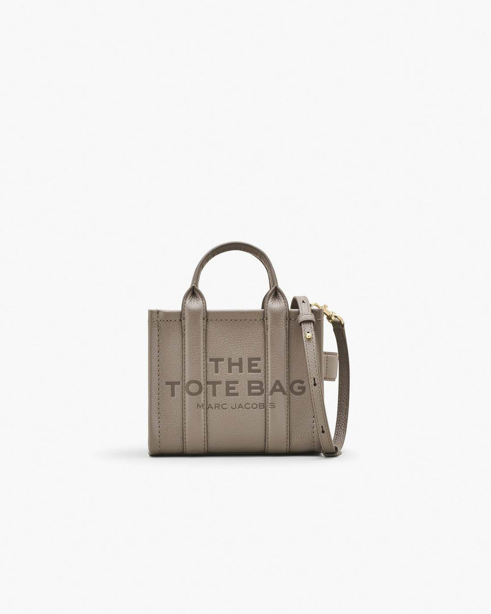 The Leather Crossbody Tote Bag Cement