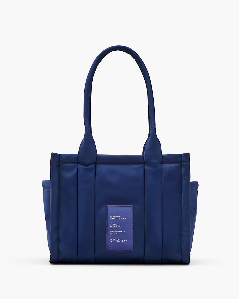 The Puffy Nylon Medium Tote Bag Blue Sea