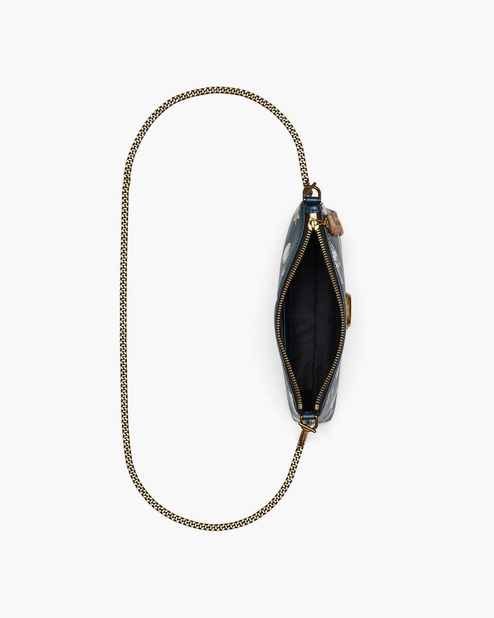 The Trinket Snapshot Convertible Shoulder Bag Navy Multi