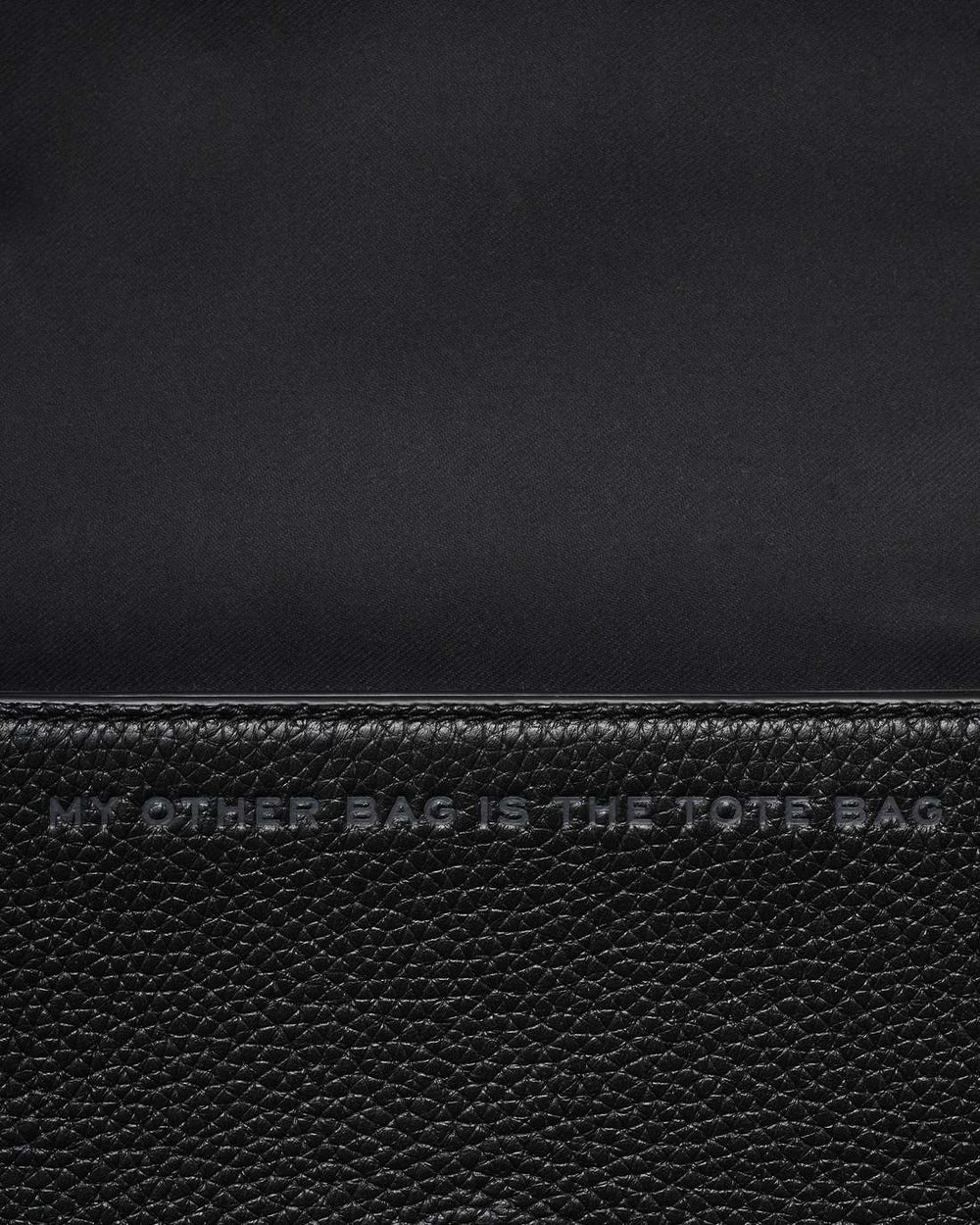 The Leather Mini Bag Black