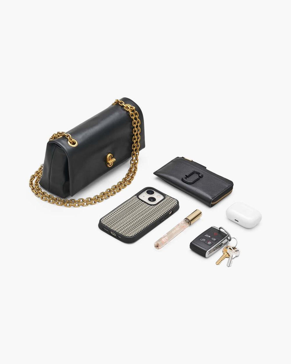 The Dual Chain Mini Bag Cement