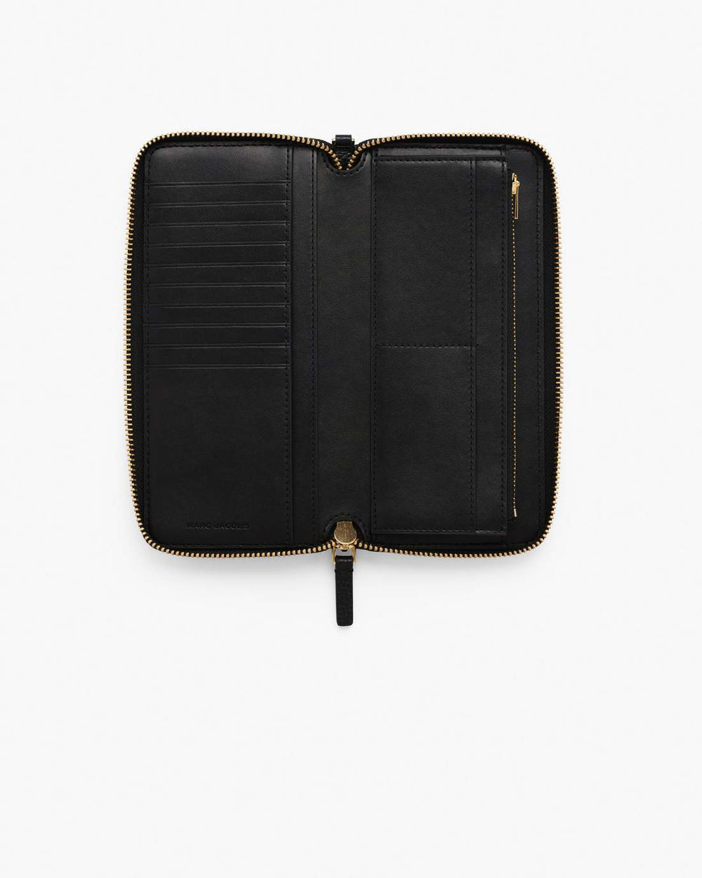 The Leather Continental Wallet Black