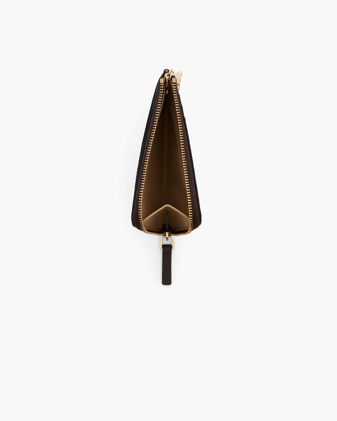 The Leather Top Zip Multi Wallet Ganache