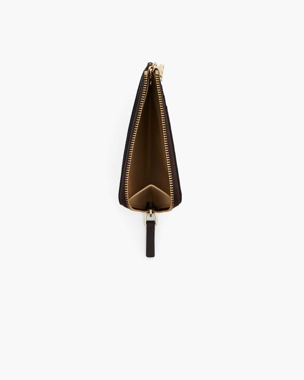 The Leather Top Zip Multi Wallet Ganache