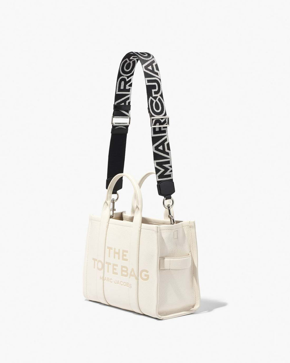The Outline Logo Webbing Strap Black/Silver
