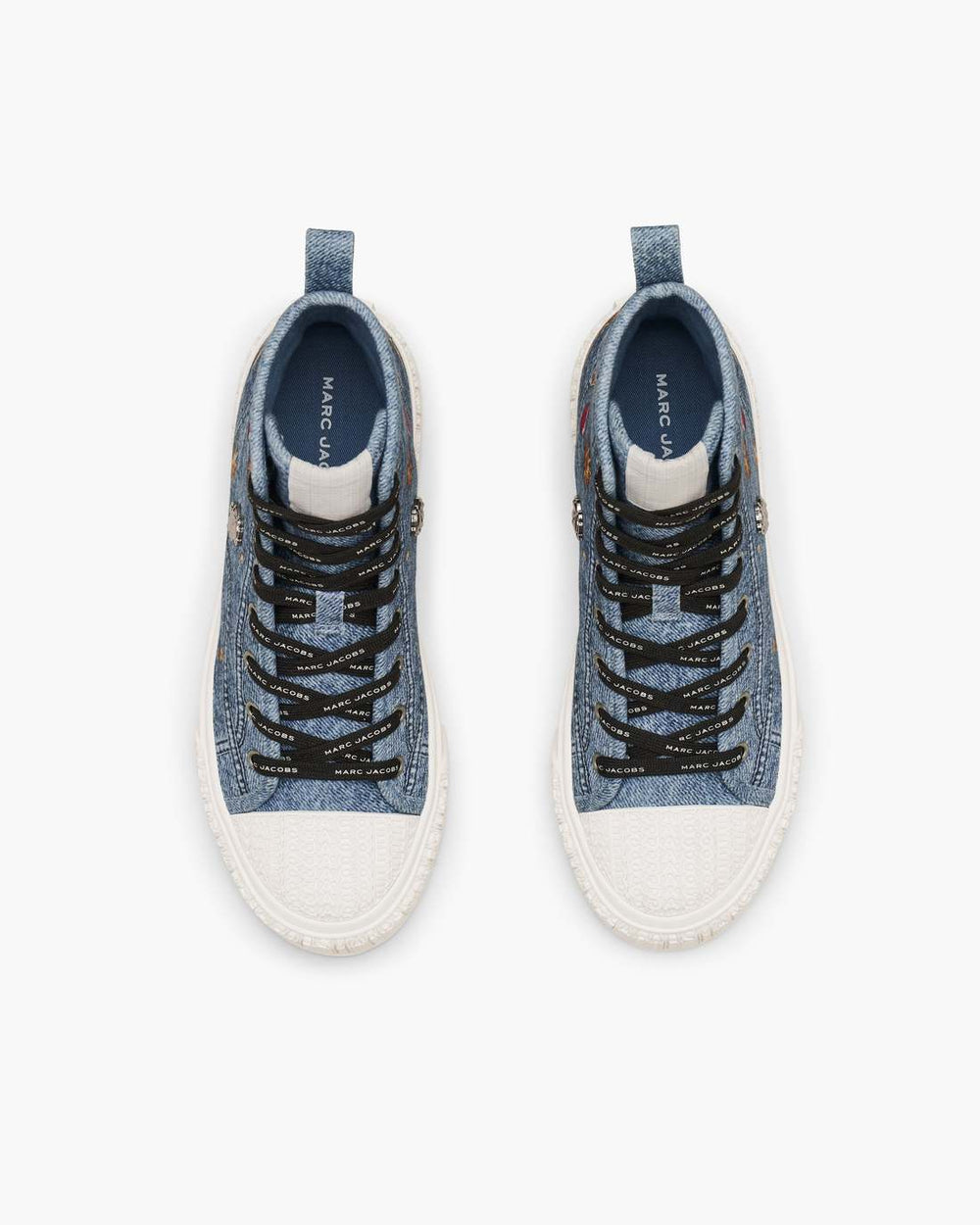 The Trinket Charm High Top Sneaker Medium Wash Multi