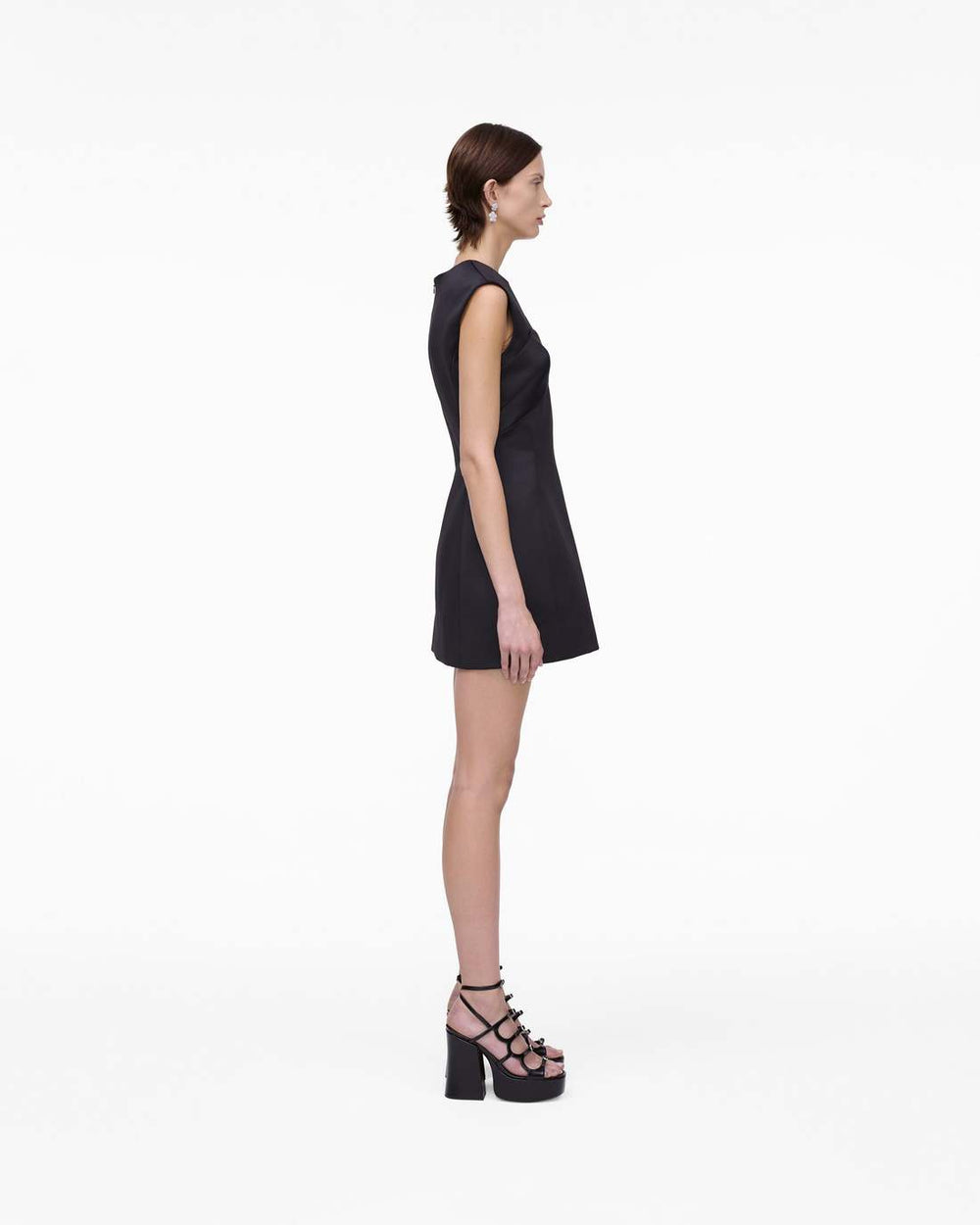 The Kiki Platform Sandal Black