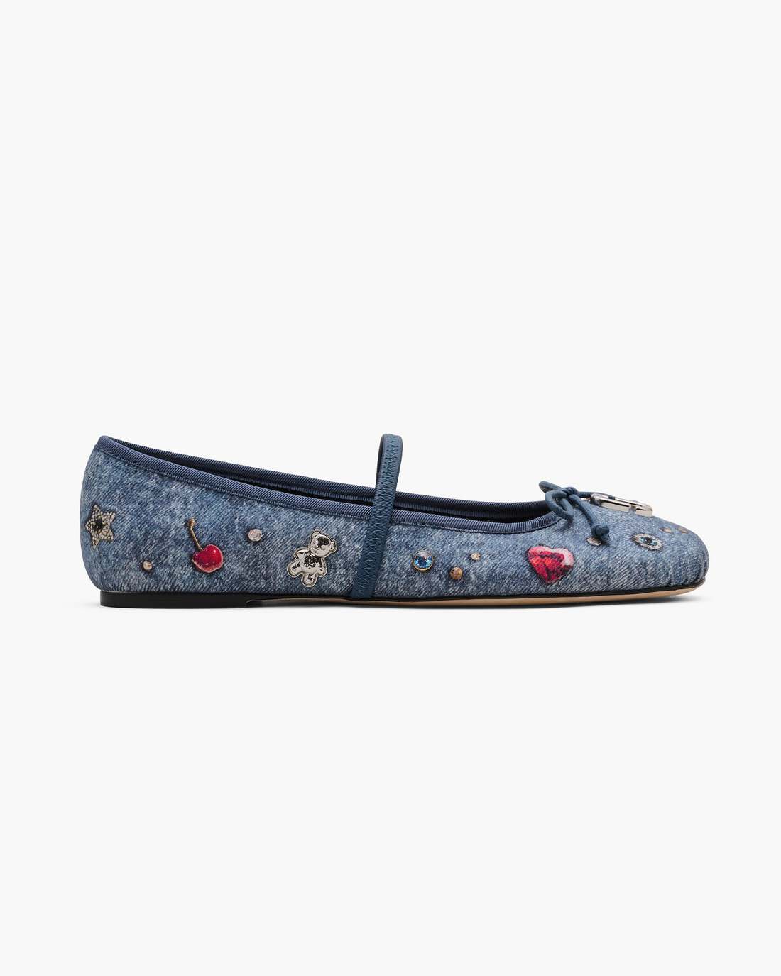 The Trinket Charm Sabrina Ballerina Medium Wash Multi