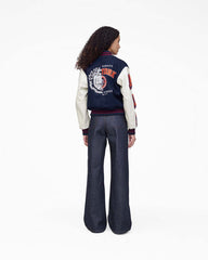 The A.P.C. X Marc Jacobs  Varsity Jacket Dark Navy/White